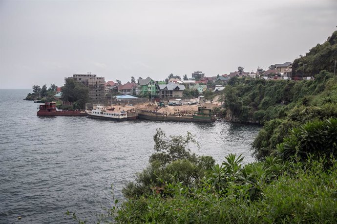 Archivo - Imagen de archivo del lago Kivu en Goma, Kivu Norte, RDC