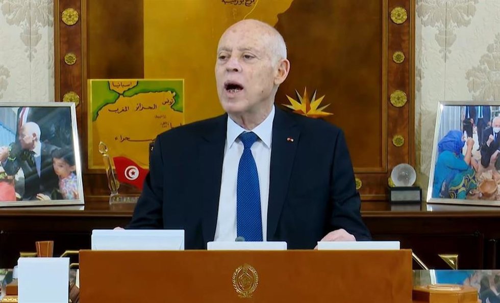 El presidente de Túnez, Kais Saied