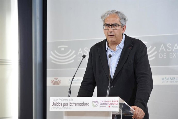 El diputado de Unidas por Extremadura Joaquín Macías
