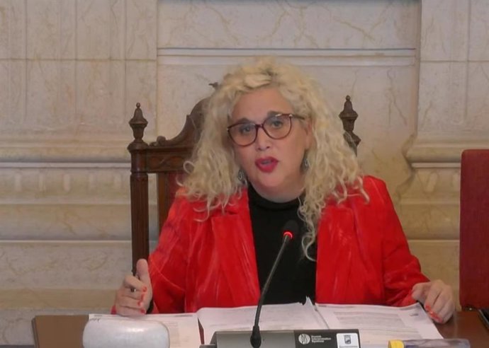 La coordinadora local de Izquierda Unida Málaga, concejala en el Ayuntamiento de Málaga y candidata a la Alcaldía de Por Andalucía, Remedios Ramos