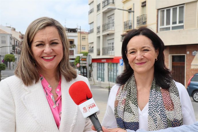 María Jesús Serrano y Rafi Crespín en Baena.