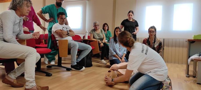 Sanitarios del Hospital Punta de Europa de Algeciras participan en un curso sobre atención de emergencias obstétricas