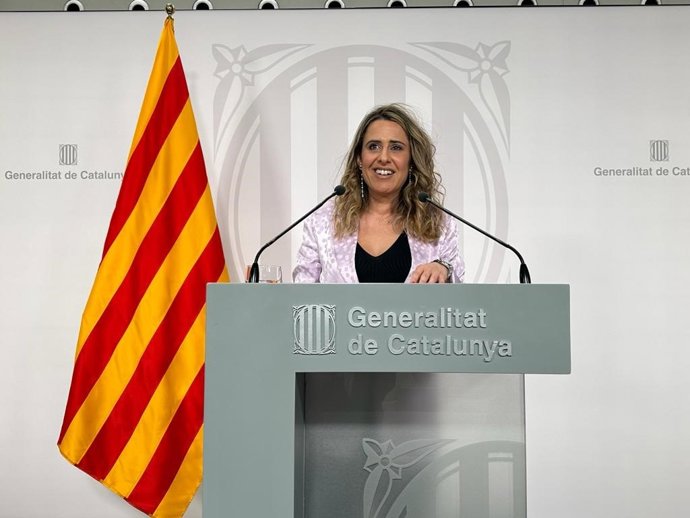 La portavoz del Govern, Patrícia Plaja