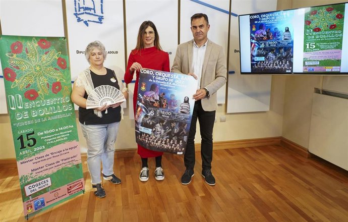 La Diputación de Valladolid presenta el II Encuentro de Bolillos Virgen de la Armedilla de Cogeces del Monte.