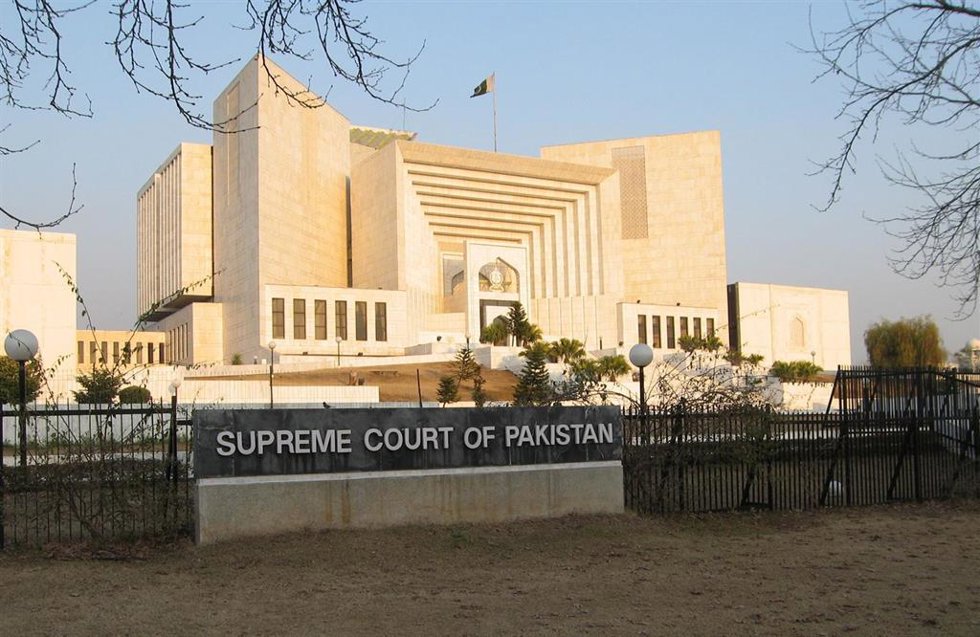 Archivo - Foto de archivo de la sede del Tribunal Supremo de Pakistán