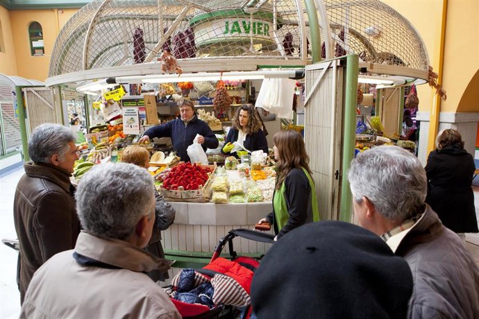Archivo - Imagen del Mercado de Santo Domingo