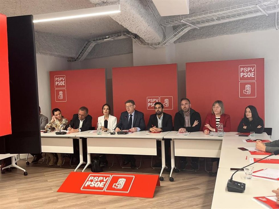 Ximo Puig preside la ejecutiva del PSPV