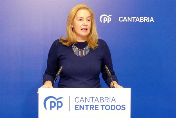 La secretaria autonómica del PP de Cantabria, María José González Revuelta