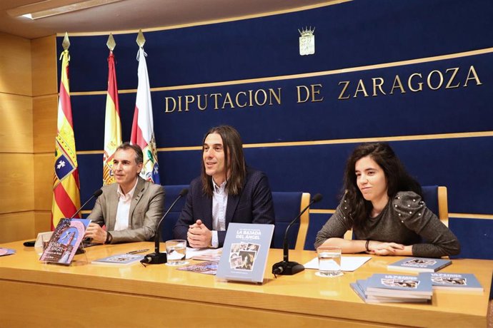 Esta mañana se han presentado en la Diputación de Zaragoza los dos libros sobre la Bajada del Ángel de Ariza