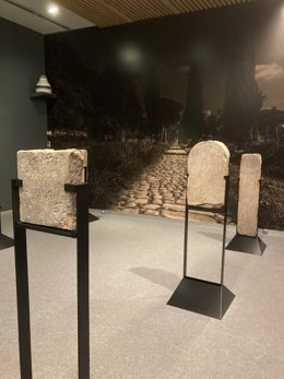 Parte de la exposición 'Muerte en la arena. Gladiadores de Córdoba'.