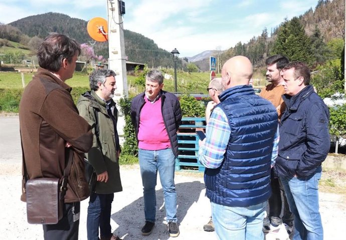 Alejandro Calvo, en una reunión