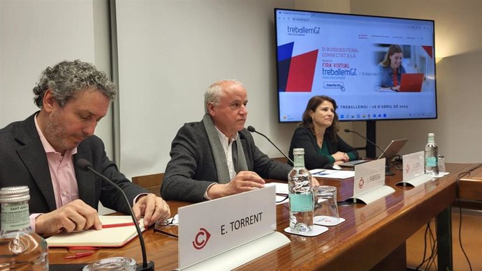 Presentación de la feria de ocupación TreballemGi.