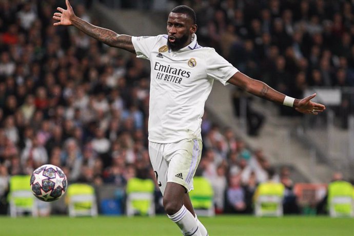 Antonio Rüdiger con el Real Madrid