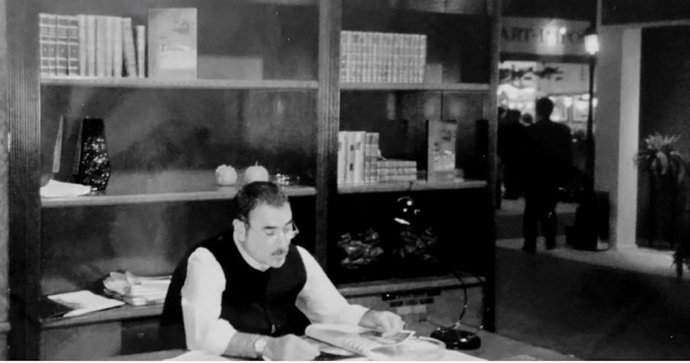 Pepe Benlliure en una de las imágenes donadas por la familia