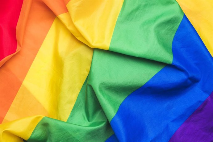 Archivo - Imatge d'una bandera LGTBI+