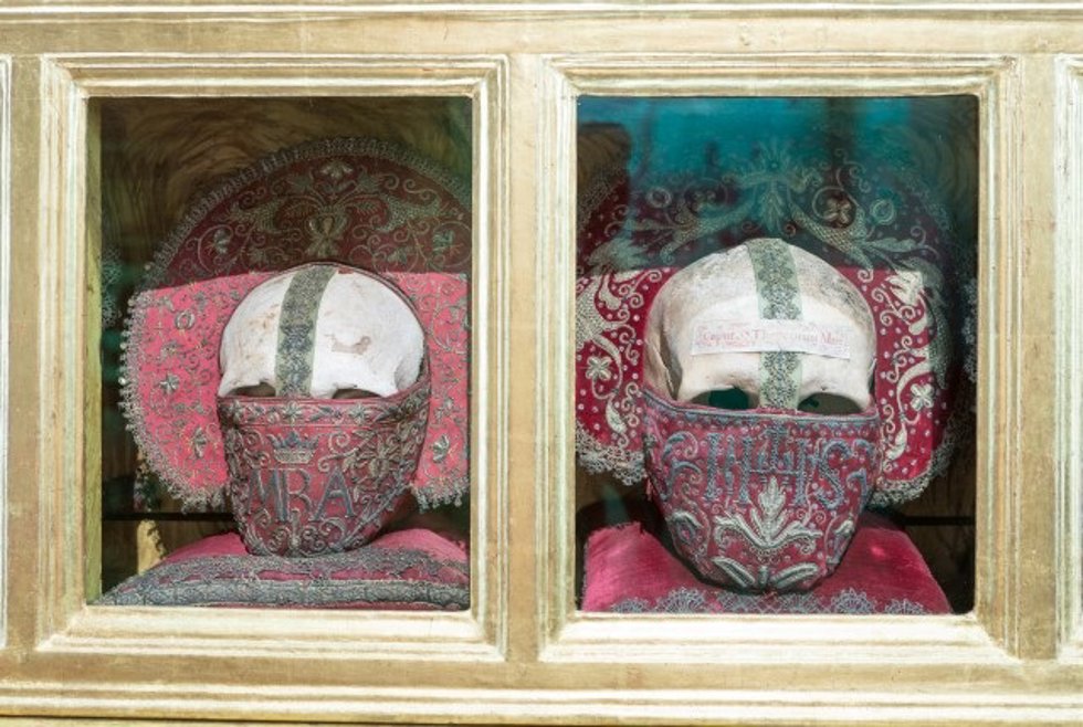 Archivo - Las Reliquias de Mártioda podrán visitarse en el Museo de Bellas Artes de Álava hasta el próximo mes de enero 