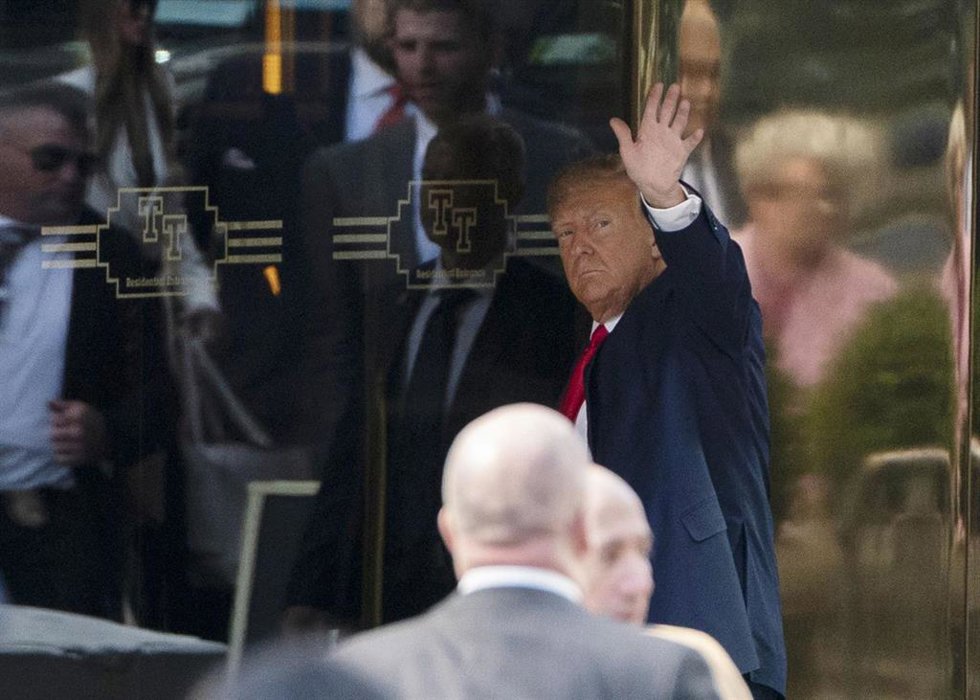 El expresidente de Estados Unidos Donald Trump
