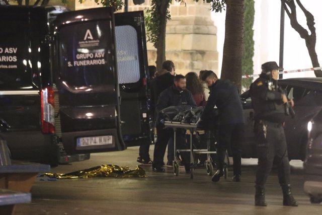 Escena del ataque yihadista en Algeciras