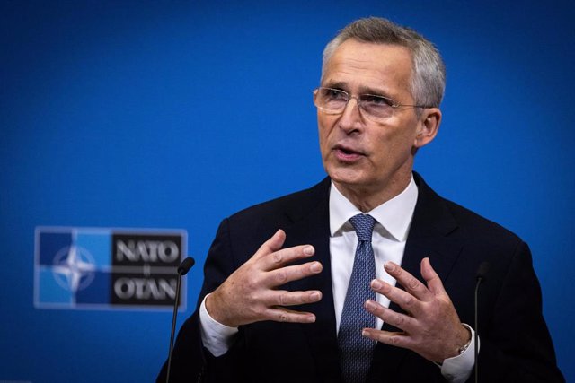 Archivo - El secretario general de la OTAN, Jens Stoltenberg