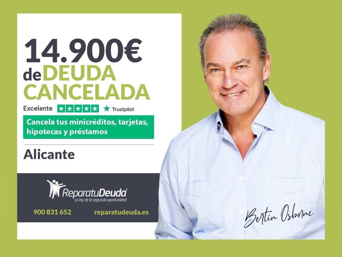 Bertín Osborne, imagen de Repara tu Deuda Abogados