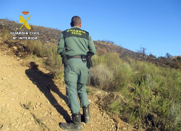La Guardia Civil Investiga Al Presunto Autor De Dos Incendios Forestales En Lorca