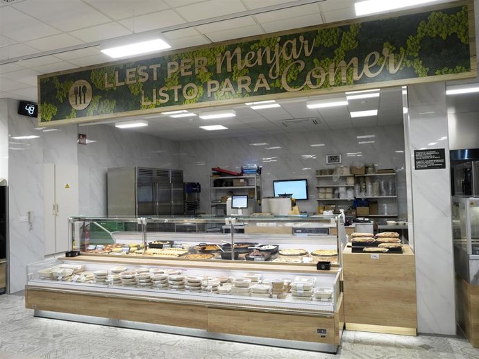 Archivo - Sección 'Listo para comer' de Mercadona.