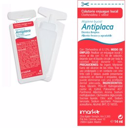 Archivo - 'Colutorio Clorhexidina + Xilitol Imark-Formato Monodosis' Para Enjuague Bucal De La Empresa Imark-Hospital.