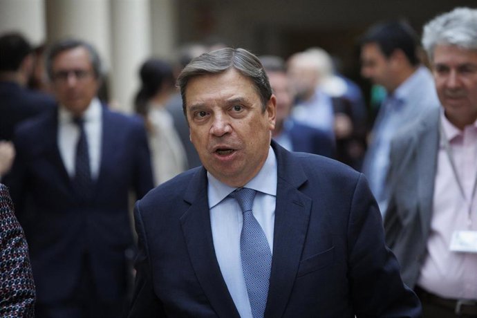 Archivo - El ministro de Agricultura, Pesa y Alimentación, Luis Planas