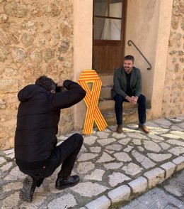 El coordinador y candidato a la presidencia del Govern, Lluís Apesteguia.