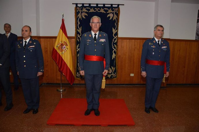 Toma de posesión del general Fernando Carrillo como segundo jefe del Mando Aéreo de Canarias