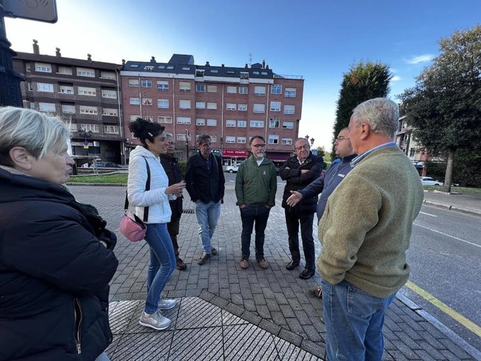 Carlos Fernández Llaneza, en Colloto