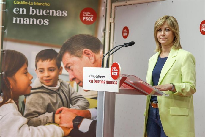 La portavoz del PSOE en las Cortes de C-LM, Ana Isabel Abengózar
