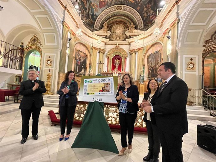 Presentación del Cupón dedicado al Santo Sepulcro de Almería.
