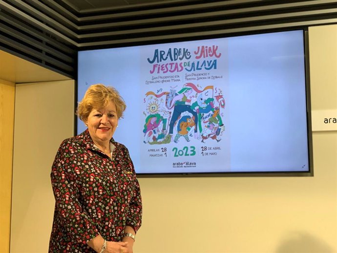 La diputada foral de Cultura y Deporte, Ana del Val, ha presentado este miércoles la programación de fiestas