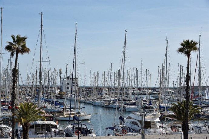 El Port Olímpic de Barcelona.