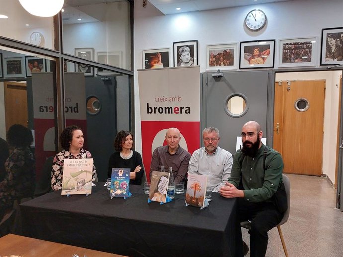 Presentación de novedades editoriales de Bromera para la Feria del Libro y Día del Libro