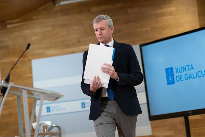 Rueda, tras el Consello de la Xunta.