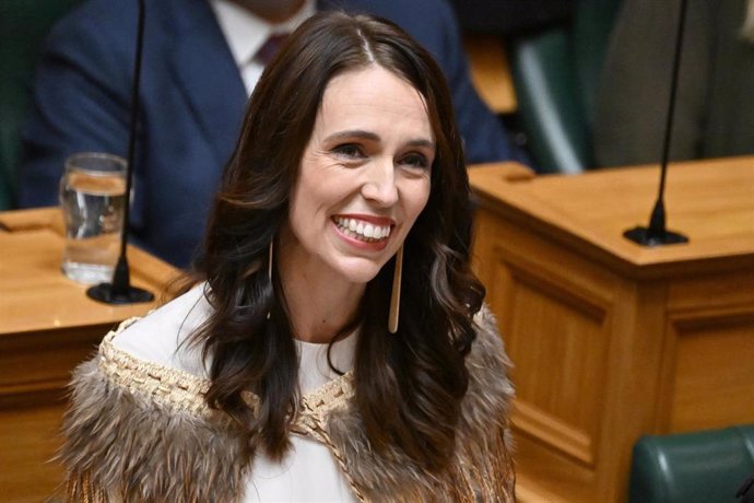 Jacinda Ardern, ex primera ministra de Nueva Zelanda, se despide del Parlamento