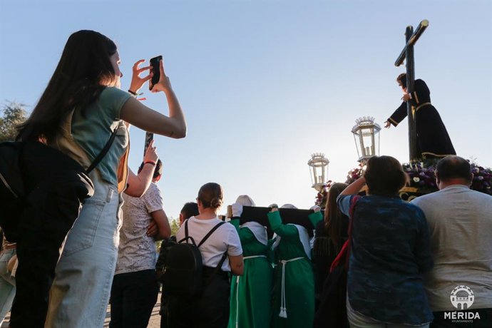 Procesión en Mérida.
