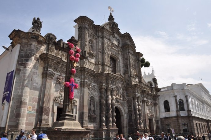 Archivo - Una iglesia en Ecuador