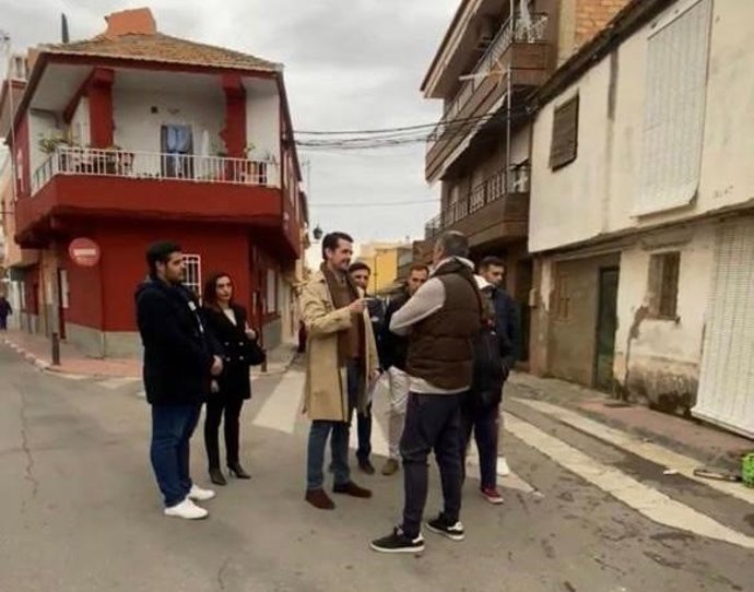 Visita del PP al barrio de Santa Teresa de Armilla