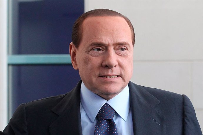 Archivo - L'ex-primer ministre d'Itlia Silvio Berlusconi 