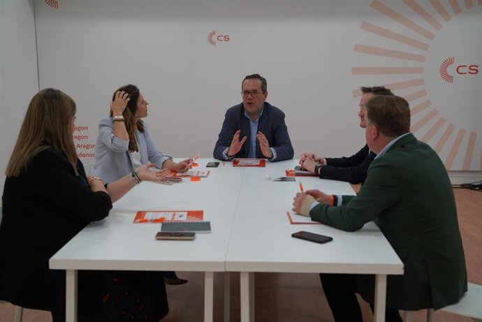 Primera reunión del nuevo Comité Autonómico de Ciudadanos Aragón.