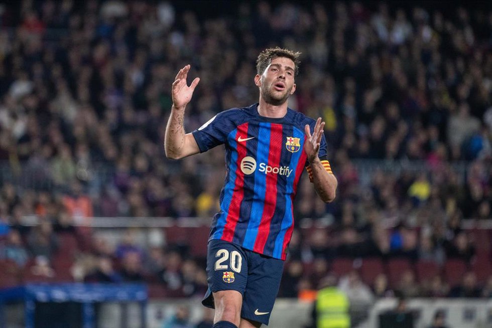 Archivo - Sergi Roberto, durante un partido del FC Barcelona.