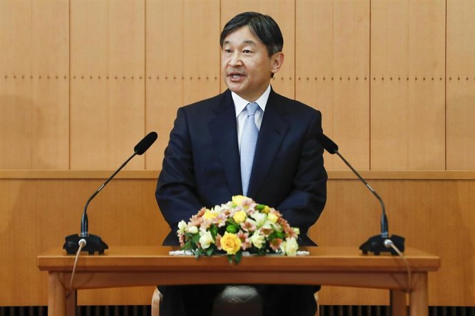 Archivo - El emperador Naruhito de Japón