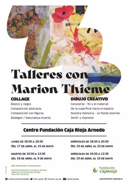 El Centro Fundación Caja Rioja de Arnedo presenta sus nuevos cursos de collage y dibujo creativo