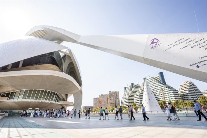 Archivo - Imagen del Palau de Les Arts de Valncia.