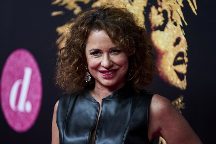 Archivo - La cantant Vicky Larraz en una imatge d'arxiu