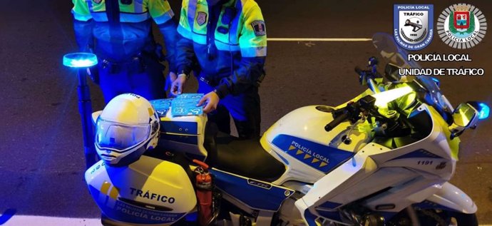 Archivo - Unidad De Tráfico De La Policía Local de Las Palmas de Gran Canaria
