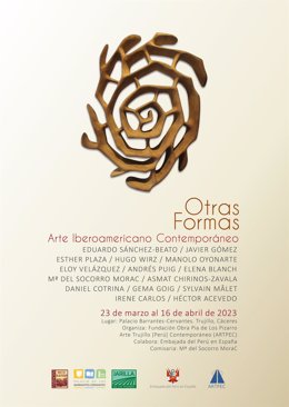 Cartel de la exposición 'Otras formas' en Trujillo